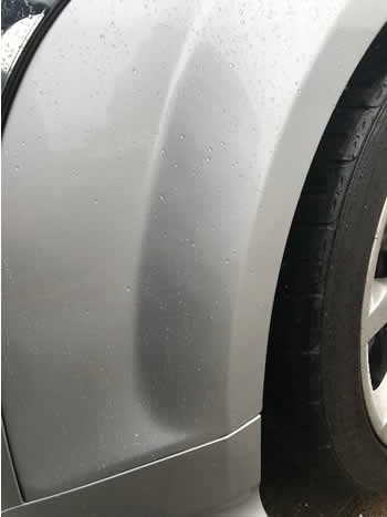 Car wing dent repair